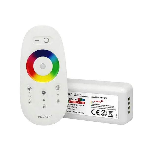 RF DIMMABLE RGB LED CONTROLLER ΑΦΗΣ + DIMMER 2.4 GHz