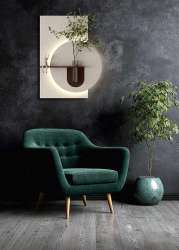 Διακοσμητικός πίνακας 3D με φωτισμό Led